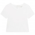 T-shirt e salopette in cotone CARREMENT BEAU Per BAMBINA