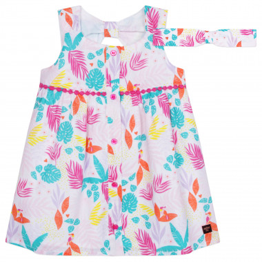 Percale dress and headband CARREMENT BEAU for GIRL