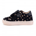 Hook-and-loop leather trainers CARREMENT BEAU for GIRL