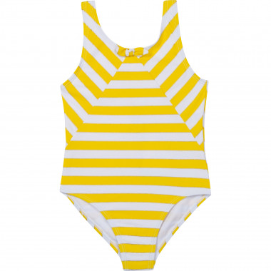 1-piece striped swimsuit CARREMENT BEAU for GIRL