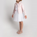 Couronne de fleurs avec ruban CARREMENT BEAU pour FILLE