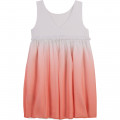 Vestido de gasa dip-dye CARREMENT BEAU para NIÑA