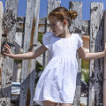 Broderie anglaise dress CARREMENT BEAU for GIRL