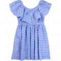 Vestido con bordados ingleses CARREMENT BEAU para NIÑA