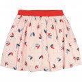 Jupe en viscose à imprimé CARREMENT BEAU pour FILLE