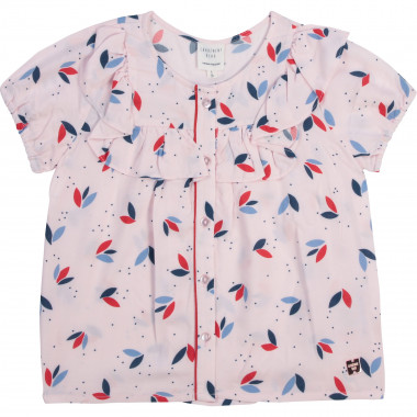 Blouse boutonnée imprimée CARREMENT BEAU pour FILLE