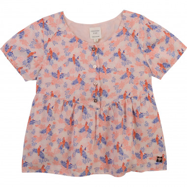 Blusa de manga corta CARREMENT BEAU para NIÑA