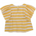 Blouse à manches volantées CARREMENT BEAU pour FILLE