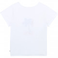 T-shirt in jersey di cotone CARREMENT BEAU Per BAMBINA