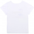 T-shirt in jersey di cotone CARREMENT BEAU Per BAMBINA