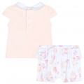 Shorts and T-shirt set CARREMENT BEAU for GIRL