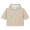 Knitted jacket with hood CARREMENT BEAU for BOY