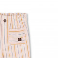 Pantaloni in garza di cotone CARREMENT BEAU Per BAMBINA