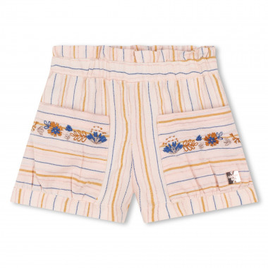 Shorts in garza di cotone CARREMENT BEAU Per BAMBINA