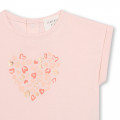 T-shirt with press studs CARREMENT BEAU for GIRL