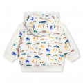 Zip-up sweatshirt with patch CARREMENT BEAU for BOY