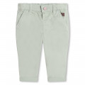 Cotton twill trousers CARREMENT BEAU for BOY