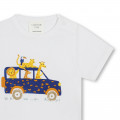 Printed press-stud T-shirt CARREMENT BEAU for BOY
