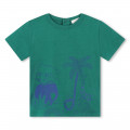 T-shirt stampata in cotone CARREMENT BEAU Per RAGAZZO