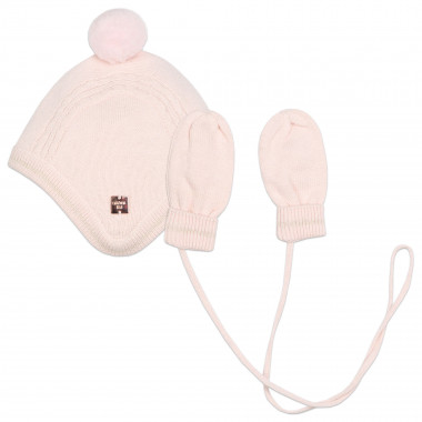 Completo cappello + guanti CARREMENT BEAU Per BAMBINA