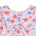 Vestido floral com folhos CARREMENT BEAU para RAPARIGA