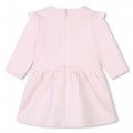 Vestido com folhos CARREMENT BEAU para RAPARIGA