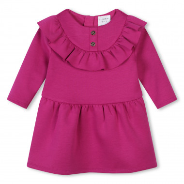 Vestido com folhos CARREMENT BEAU para RAPARIGA