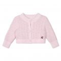 Cardigan en tricot fantaisie CARREMENT BEAU pour FILLE