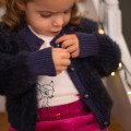 Decorative knitted cardigan CARREMENT BEAU for GIRL