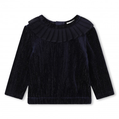 Blouse en velours CARREMENT BEAU pour FILLE