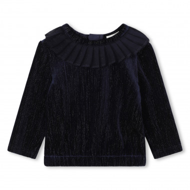 Blusa de veludo CARREMENT BEAU para RAPARIGA