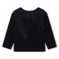 Blusa de veludo CARREMENT BEAU para RAPARIGA