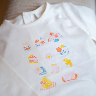 T-shirt de manga comprida CARREMENT BEAU para RAPARIGA