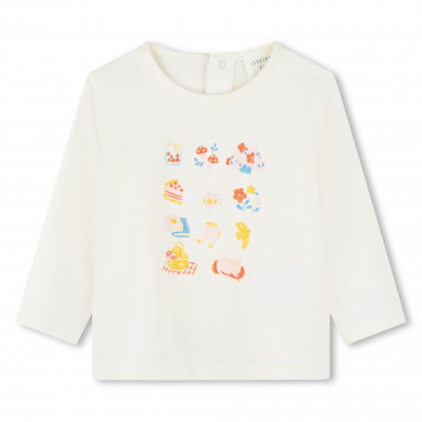 T-shirt de manga comprida CARREMENT BEAU para RAPARIGA