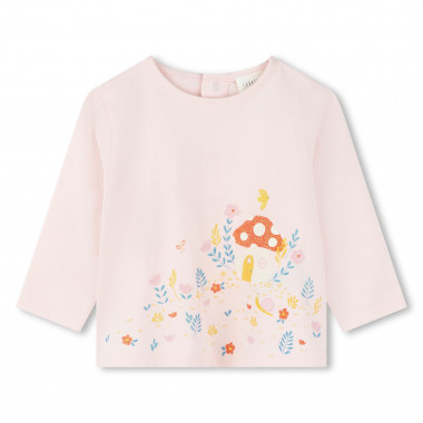 T-shirt de manga comprida CARREMENT BEAU para RAPARIGA