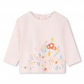 T-shirt de manga comprida CARREMENT BEAU para RAPARIGA