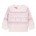 Pull en tricot CARREMENT BEAU pour FILLE