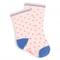 Chaussettes montantes à motifs CARREMENT BEAU pour FILLE