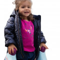 Water-repellent hooded jacket CARREMENT BEAU for GIRL