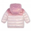 Shiny water-repellent parka CARREMENT BEAU for GIRL