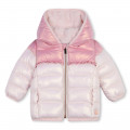 Shiny water-repellent parka CARREMENT BEAU for GIRL