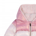 Shiny water-repellent parka CARREMENT BEAU for GIRL