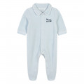 Pijama de veludo bordado CARREMENT BEAU para RAPAZ