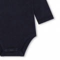 Embroidered poplin bodysuit CARREMENT BEAU for BOY