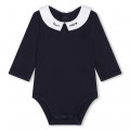 Embroidered poplin bodysuit CARREMENT BEAU for BOY