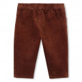 Corduroy trousers CARREMENT BEAU for BOY