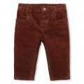 Broek van corduroy CARREMENT BEAU Voor