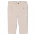 Chinos with side pockets CARREMENT BEAU for BOY