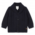 Knitted button-down cardigan CARREMENT BEAU for BOY