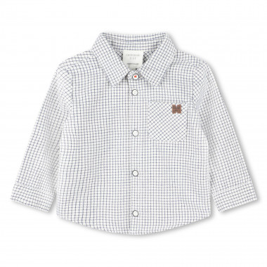 Camisa de flanela xadrez CARREMENT BEAU para RAPAZ